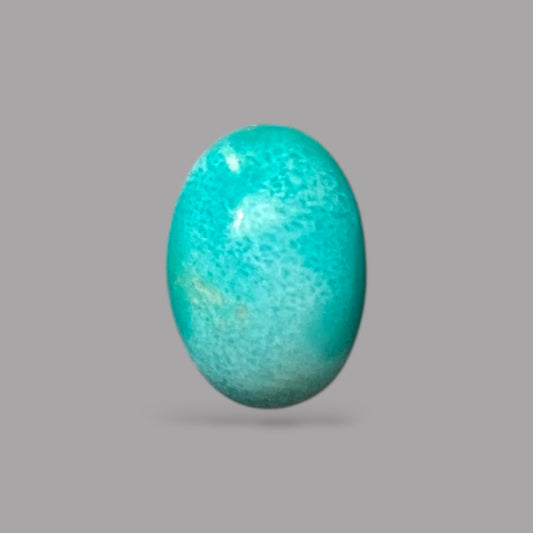 Natural Turquoise Stone 1.85 Carats 10.3 x 7.1 x 4.4 mm in Oval