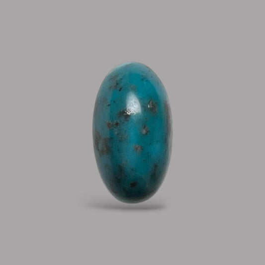 Natural Turquoise Stone 11.52 Carats 19.5 x 10.8 x 8.5 mm in Oval