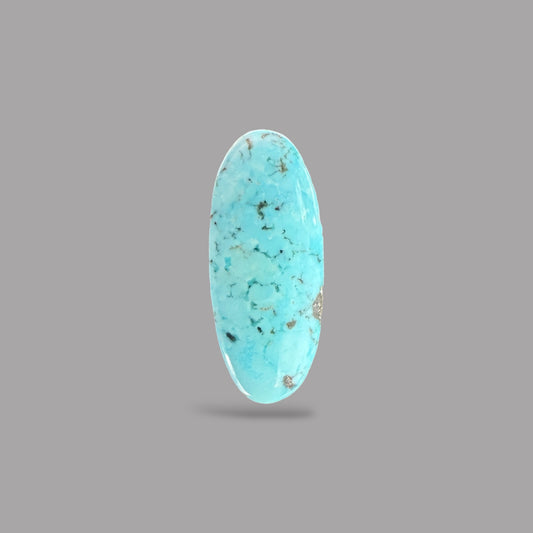 Natural Turquoise Stone 3.60 Carats 16.7 x 6.9 x 4 mm in Oval