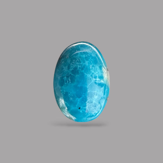 Natural Turquoise Stone 4.29 Carats 13 x 8.7 x 5.5 mm in Oval