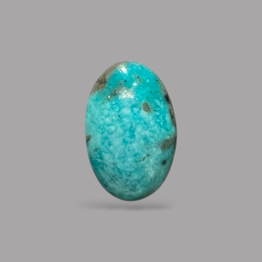 Natural Turquoise Stone 5.01 Carats 14.9 x 9.7 x 5.4 mm in Oval