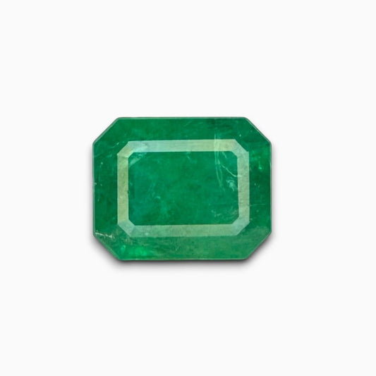 Natural Zambian Emerald Stone 2.68 carats Emerald Cut 9.5x7.6mm