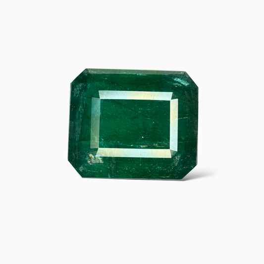 Natural Zambian Emerald Stone  53.64 carat  Emerald Cut  24x20mm