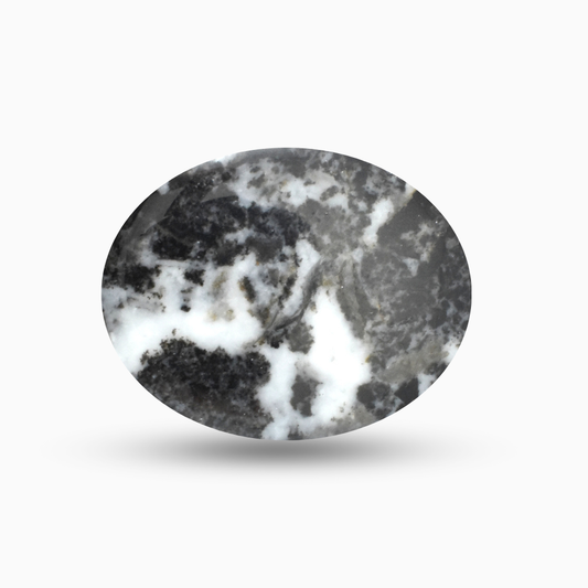 Natural Zebra Jasper Stone Oval Cut Shape