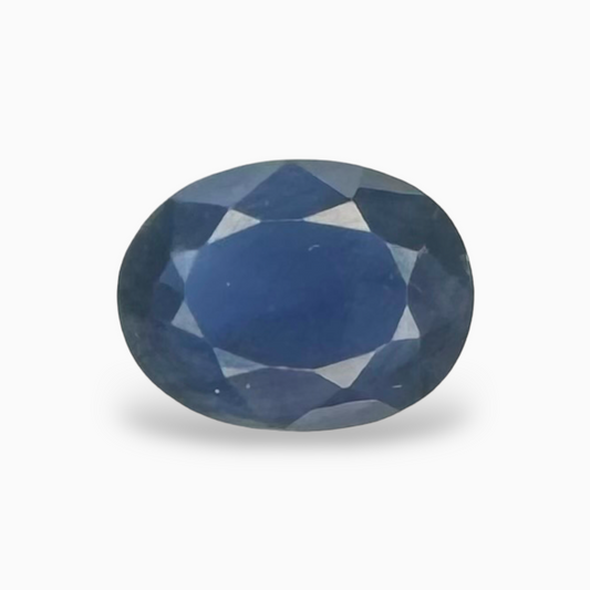 Natural Blue Sapphire Gemstone 1.39 Carats Oval Cut Shape