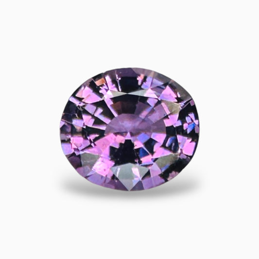 Natural Purple Spinel Stone 1.91 Carats Oval Cut (9 x 7 mm)