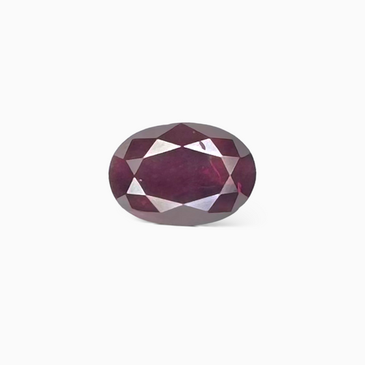 Natural Ruby Oval Cut Gem 1.61 Carat from Mozambique