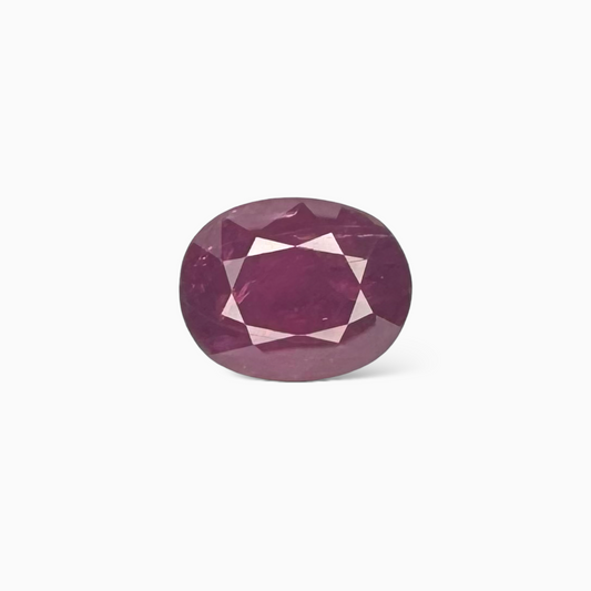 Natural Ruby Oval Cut Gem 2.18 Carat from Mozambique