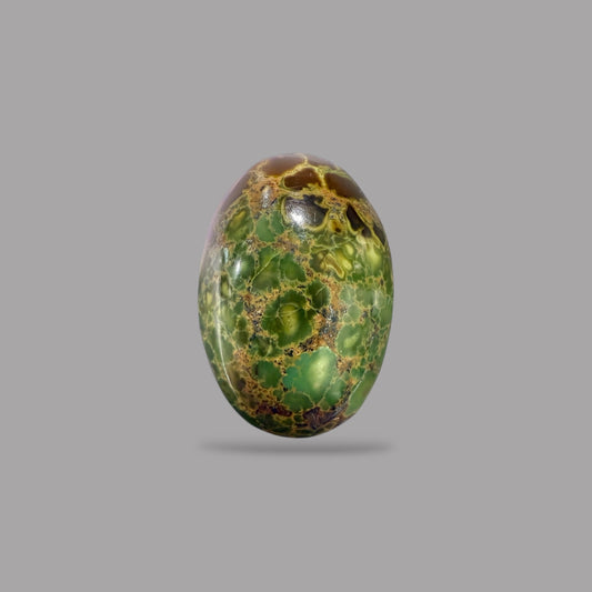Nishapuri Feroza (Turquoise) Oval Cabochon 23.64 Carats 23.33 x 15.40 x 10.35 mm From Iran