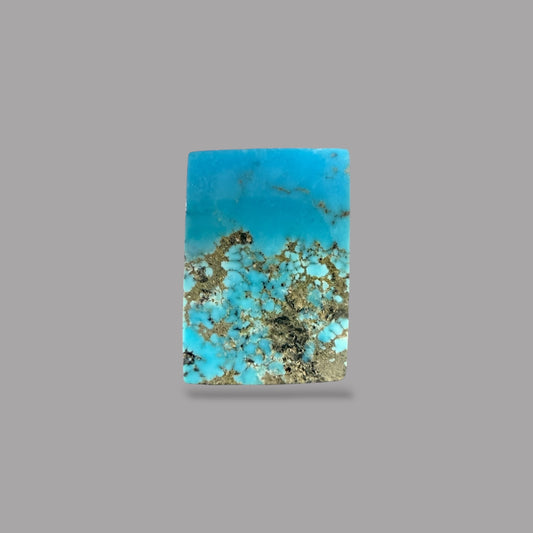 Nishapuri Feroza (Turquoise) Rectangle Cabochon 7.97 Carats & 16.35 x 11.39 x 4.60 mm From Iran