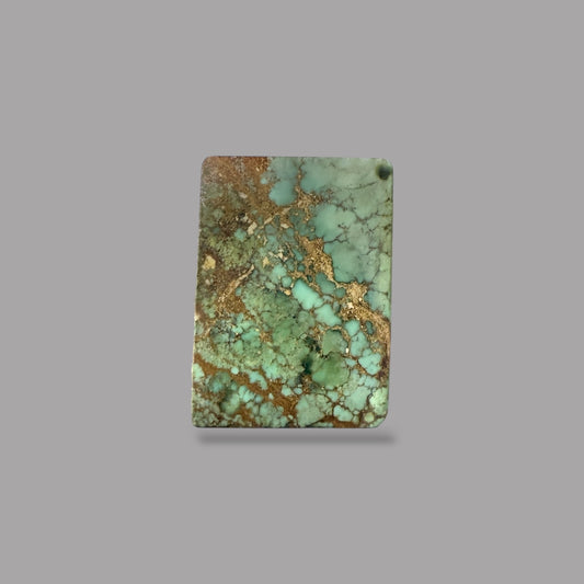 Nishapuri Feroza (Turquoise) Rectangle Cabochon 8.48 Carats & 16.63 x 11.84 x 5.25 mm From Iran