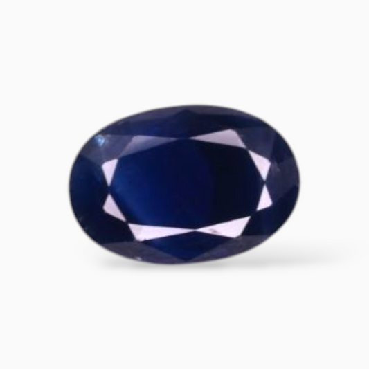 On Sale Blue Sapphire in Oval Shape 0.72 Carats 7x4.7mm Size