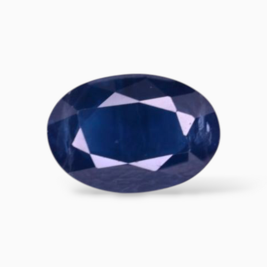 Original Blue Sapphire in Oval Shape 0.75 Carats 7x4.8mm Size