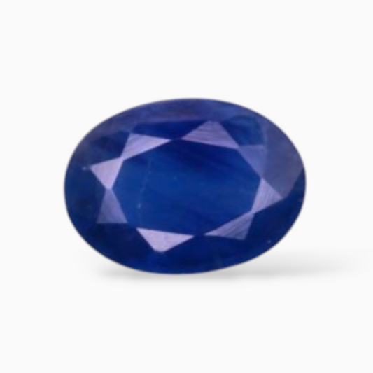 Original Blue Sapphire in Oval Shape 0.81 Carats 6.7x4.8mm Size