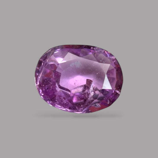 Oval Shape in Natural Pink Sapphire Gemstone 0.33 Carats & 4.8 x 3.8 mm Size