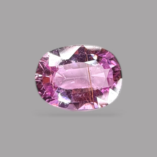 Oval Shape in Natural Pink Sapphire Gemstone 0.66 Carats & 6.2 x 4.76 mm Size