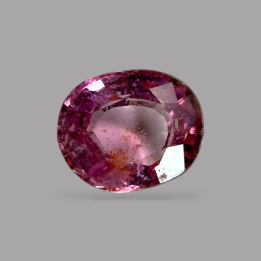 Oval Shape in Natural Pink Sapphire Gemstone 0.69 Carats & 5.8 x 4.8 mm Size