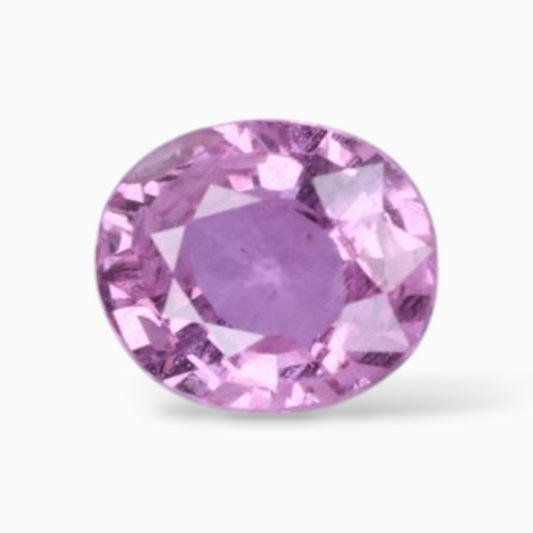 Oval Shape in Natural Pink Sapphire Gemstone 0.69 Carats & 6x5mm Size