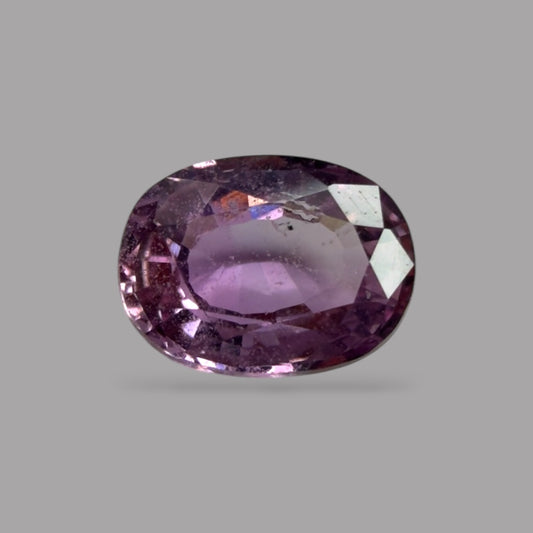 Oval Shape in Natural Pink Sapphire Gemstone 0.78 Carats & 6.5 x 4.9 mm Size