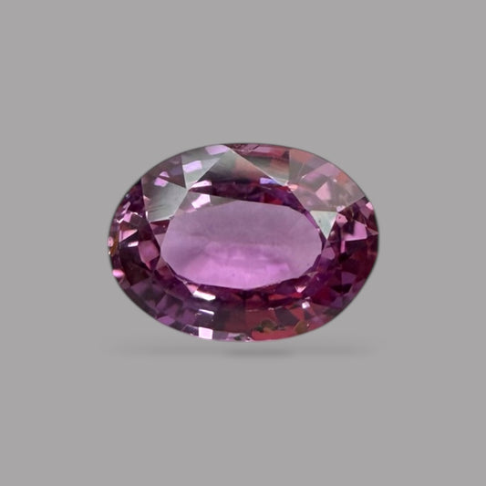 Oval Shape in Natural Pink Sapphire Gemstone 0.80 Carats & 6.4 x 4.7 mm Size