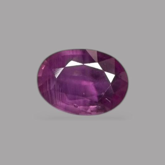 Oval Shape in Natural Pink Sapphire Gemstone 0.84 Carats & 7.2 x 5.1 mm Size