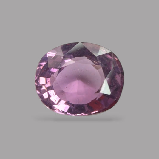 Oval Shape in Natural Pink Sapphire Gemstone 0.86 Carats & 6.2 x 5.1 mm Size