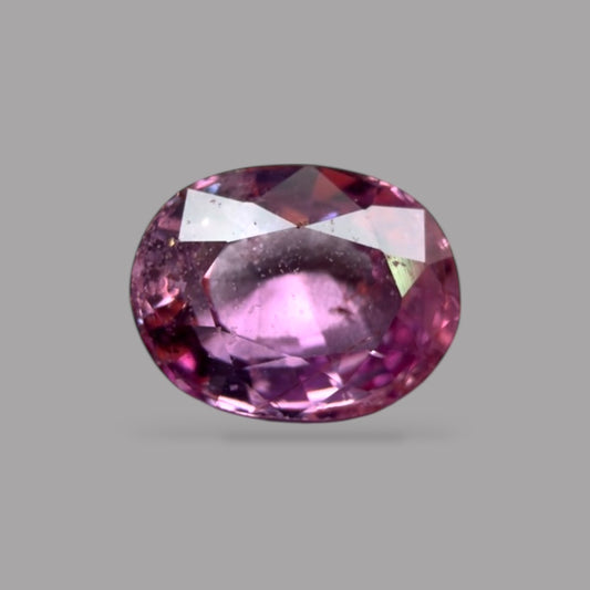 Oval Shape in Natural Pink Sapphire Gemstone 0.89 Carats & 6.3 x 4.9 mm Size