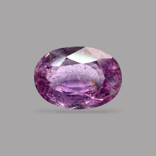 Oval Shape in Natural Pink Sapphire Gemstone 0.94 Carats & 6.7 x 4.8 mm Size