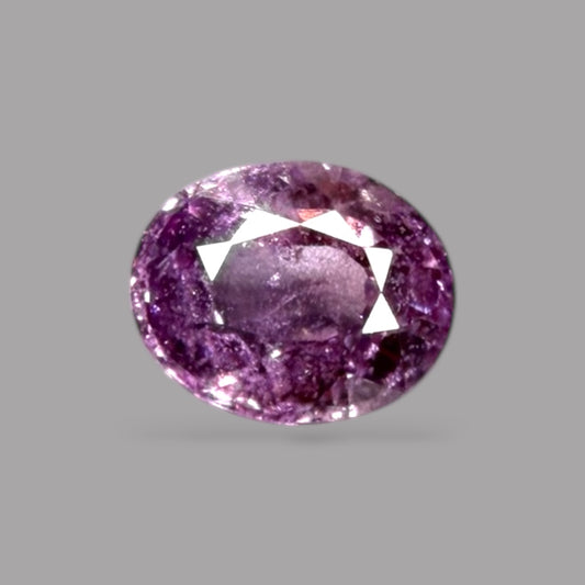 Oval Shape in Natural Pink Sapphire Gemstone 0.97 Carats & 6.3 x 5 mm Size