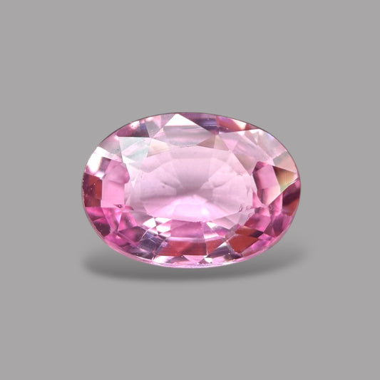 Oval Shape in Pink Sapphire Gemstone 0.57 Carats & 5.8 x 4.2 mm Size