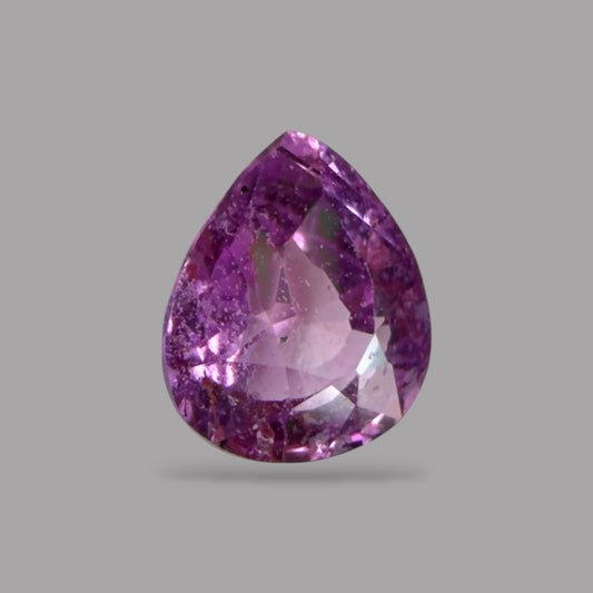 Pear Shape in Pink Sapphire Gemstone 0.58 Carats & 5.5 x 4.5 mm Size