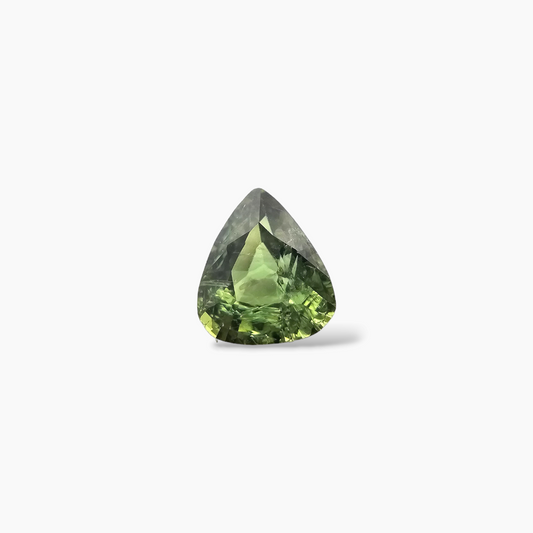 Natural Green Sapphire Stone Pear 1.25 Carats