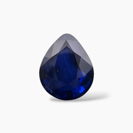 Natural Blue Sapphire Stone 1.79 Carats Pear Shape
