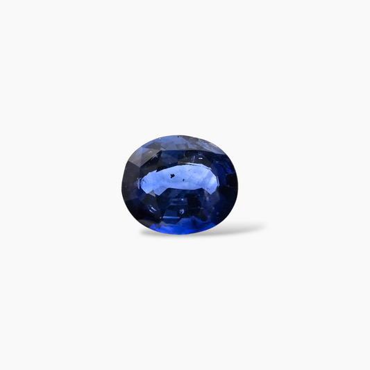 Natural Blue Sapphire Stone 3.11 Carats Oval Cut