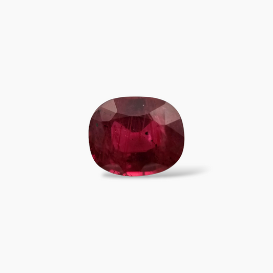 Natural Mozambique Ruby Manik Stone 1.47 Carats Cushion Shape