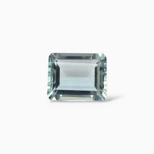 buy Natural Aquamarine Stone 4.12 Carats Emerald Cut
