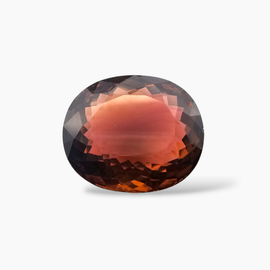buy Natural Orange Tourmaline Stone 15.49 Carats Oval Shape (17.08 x 14.57 x 8.57 mm)