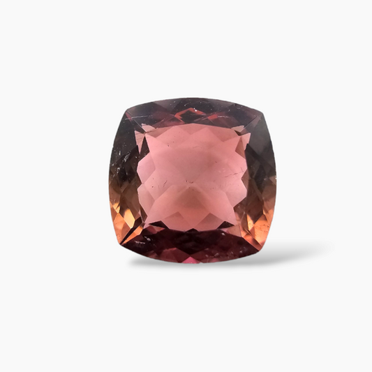buy Natural Orange Tourmaline Stone 3.50 Carats Cushion Cut (10 x 9.8 mm)