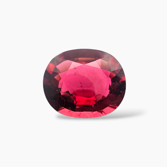 Natural Rubellite Tourmaline Stone 11.40 Carats Oval Cut (1.6 x 13.5 x 8 mm)