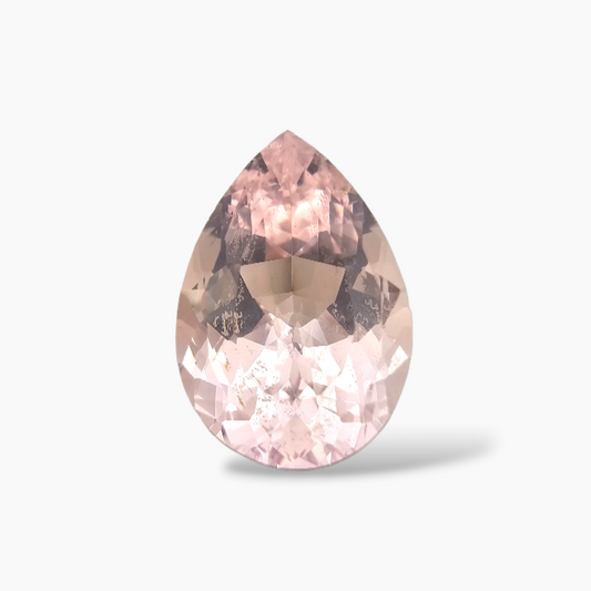 buy Natural Pink Morganite Stone 8.81 Carats Pear Cut (18 x 12 mm)