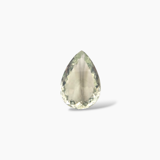 buy Natural Green Amethyst Stone 42.87 Carats Pear ( 30x20 mm)
