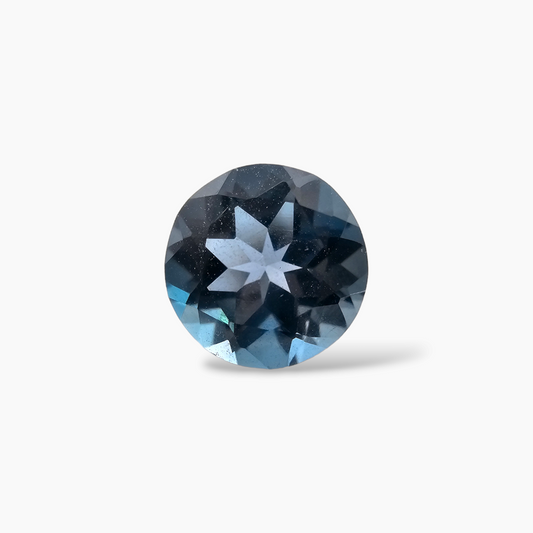 buy Natural London Blue Topaz Stone 2.3 Carats Round Shape (8 mm )