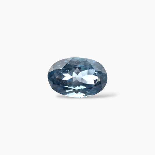 shop Natural London Blue Topaz Stone 4.95 Carats Oval Shape (11x7.5 mm )