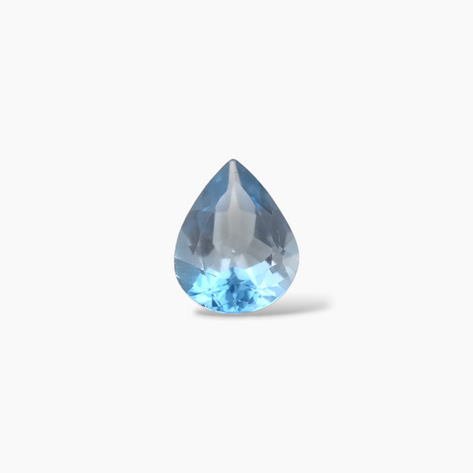 buy Natural Sky Blue Topaz Stone 1.75 Carats Pear Shape ( 9.5x7 mm )