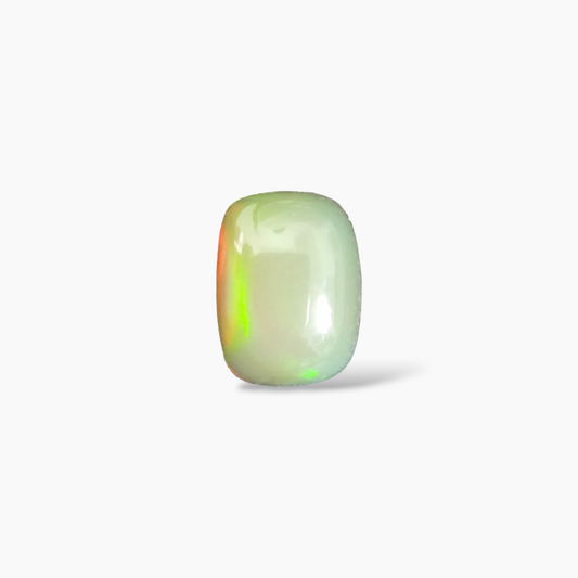 buy Natural Black Ethiopian Opal Stone 3.23 Carats Cushion Cabochon Shape ( 11.2x8.3 mm )