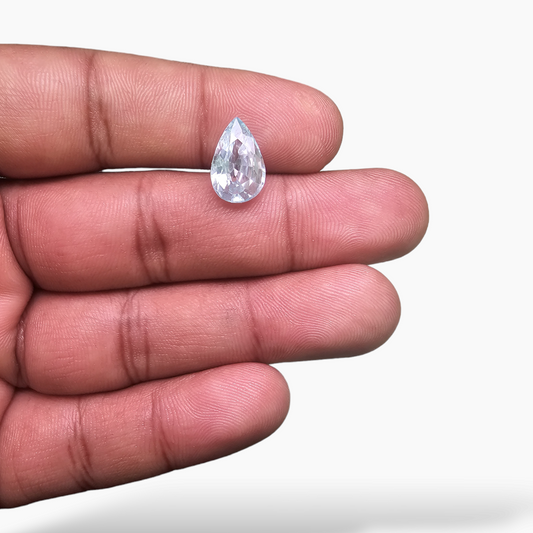 for sale Natural Zircon Stone 5.14 Carats Pear Shape ( 13x8 mm )