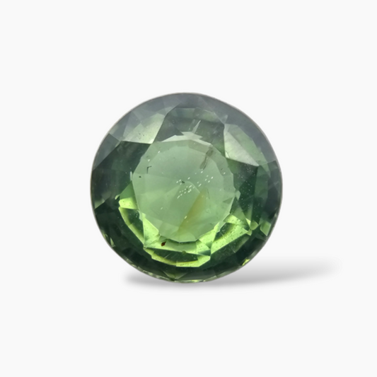 buy Natural Green Zircon Stone 2.11 Carats Round Shape ( 7.5 mm )