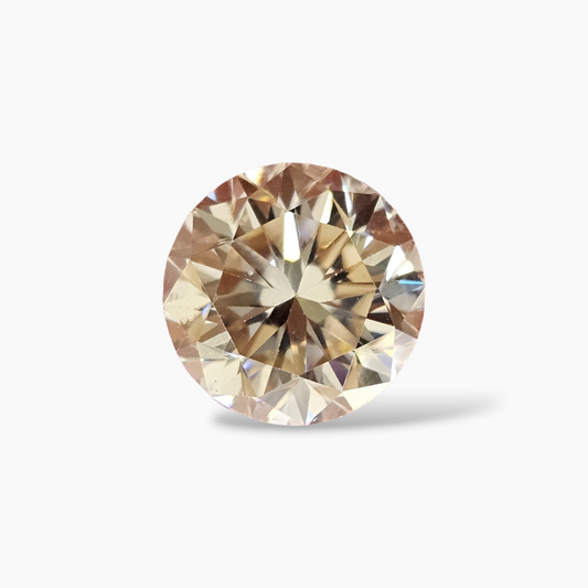 Loose Moissanite Stone Round in 8.46 Carats White Color