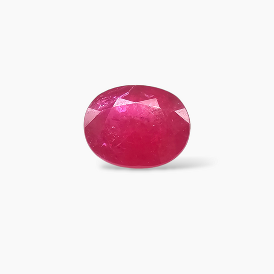 Mozambique Gemstone of Natural Ruby in Pink 1.92 Carats Oval Shape