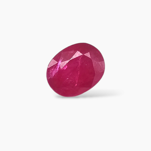 Mozambique Gemstone of Natural Ruby in Pink 1.92 Carats Oval Shape